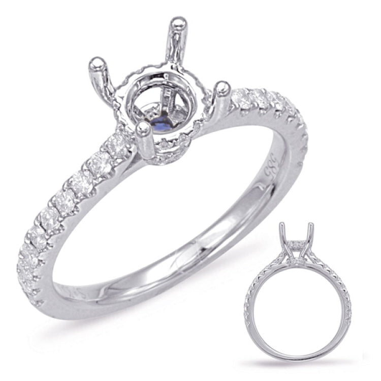 White Gold Engagement Ring