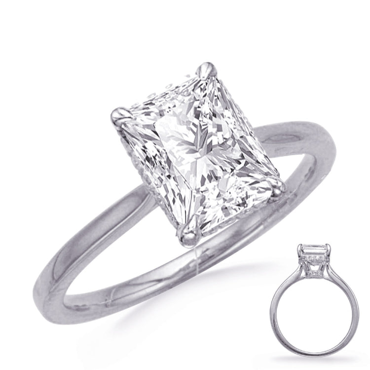 White Gold Engagement Ring