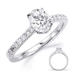 White Gold Engagement Ring