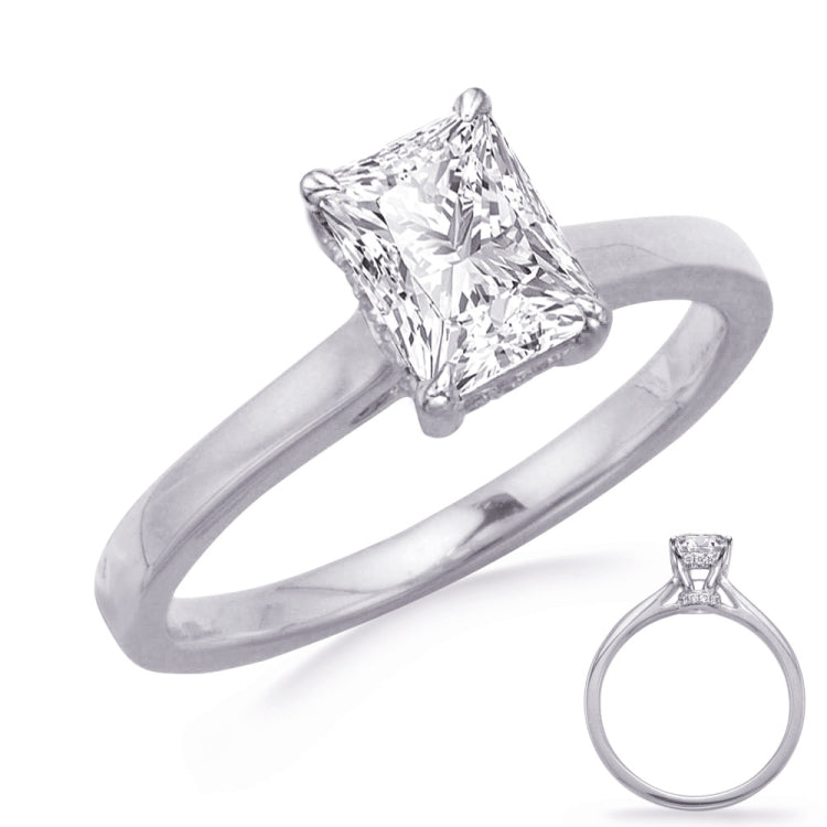 White Gold Engagement Ring