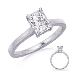 White Gold Engagement Ring