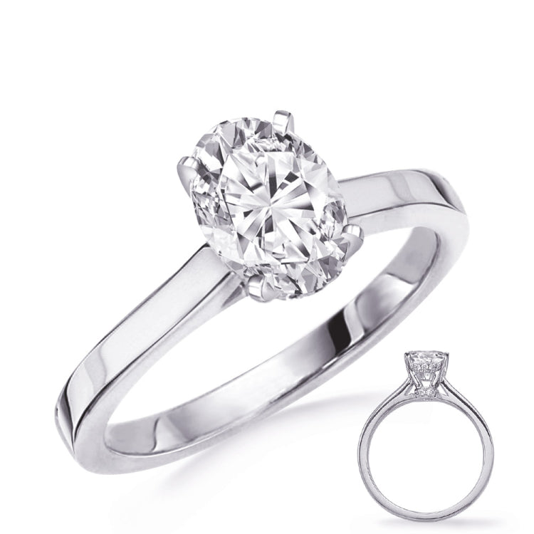 White Gold Engagement Ring