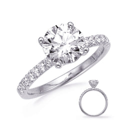 White Gold Engagement Ring