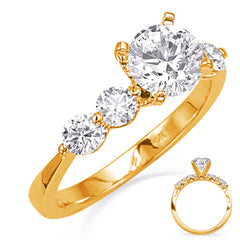 Yellow  Gold Engagement Ring