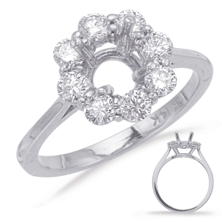 White Gold Engagement Ring