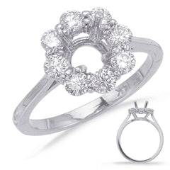 White Gold Engagement Ring