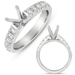 White Gold Engagement Ring