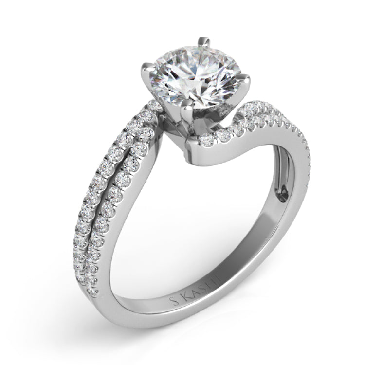 White Gold Engagement Ring