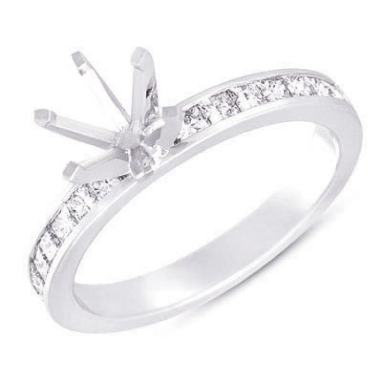 White Gold Engagement Ring