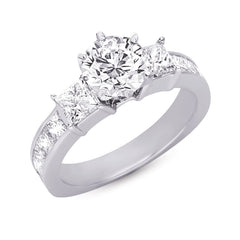 White Gold Engagement Ring