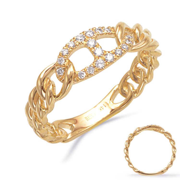 Yellow Gold Diamond Ring