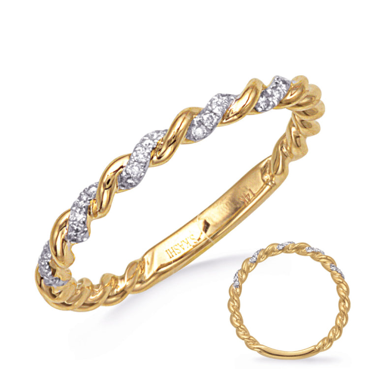 Yellow Gold Diamond Ring