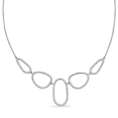 White Gold Diamond Necklace