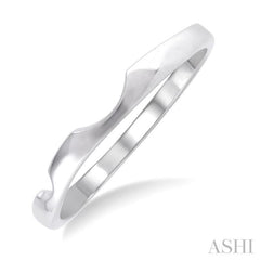 Shadow Band in 14K White Gold