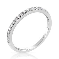 14 KT Rounds Shape White Gold Wedding Band