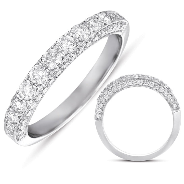 14 KT Rounds Shape Matching Diamond Band