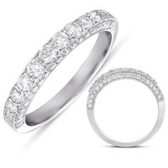 14 KT Rounds Shape Matching Diamond Band