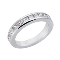 14 KT Princess Shape Diamond Princess Band