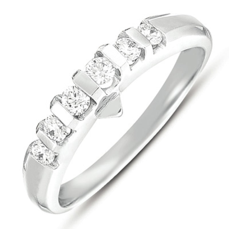 14 KT Rounds Shape En187 Matching Band